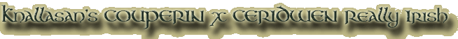 Miot wilczarza irlandzkiego Knallasen's COUPERIN
